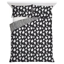 F&F Home Bedding Ghost Duvet Set Double