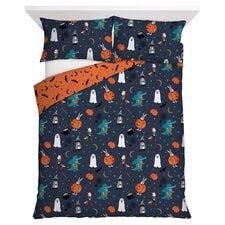 F&F Home Bedding Halloween Character Duvet Set Double