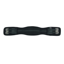 Shires Elasticated Neoprene Horse Dressage Girth - Black - 18in