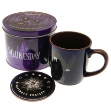 Wednesday Logo Gift Set - Purple/Black/White - One Size