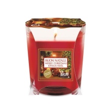 Prices Petali Christmas Scented Candle - Red - 83mm x 74mm