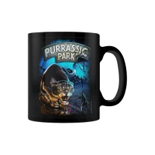 Horror Cats Purrassic Park Mug - Black - One Size