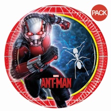 Ant-Man Paper Party Plates (Pack of 8) - Multicoloured - One Size