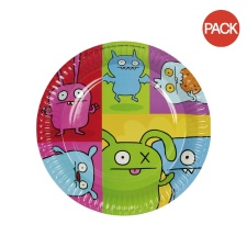 Ugly Dolls Paper Party Plates (Pack of 8) - Multicoloured - One Size