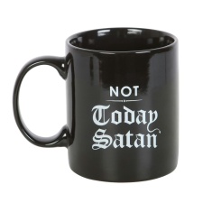 Something Different Not Today Satan Mug - Black/White - One Size