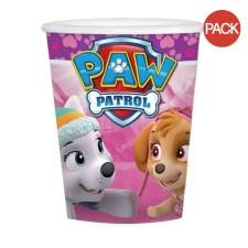 Paw Patrol Paper 266ml Party Cup (Pack of 8) - Multicoloured - One Size