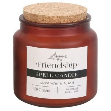 Something Different Friendship Lavender Spell Candle - White - One Size