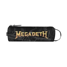 RockSax Rust In Peace Megadeth Pencil Case - Black/Gold - One Size