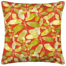 Wylder Lorena Printed Outdoor Cushion Cover - Brick - 43cm x 43cm