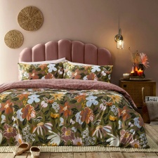 Furn Asterea Floral Duvet Cover Set - Multicoloured - King