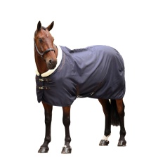 Shires Deluxe Standard-Neck Horse Stable Rug - Navy - 5´