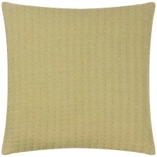 Yard Hush Cotton Linear Cushion Cover - Avocado - 45cm x 45cm