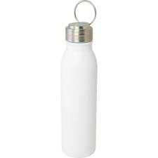 Harper Stainless Steel 700ml Water Bottle - White - One Size