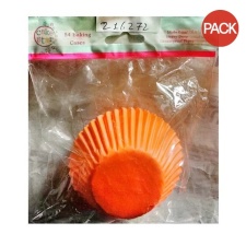 Cake Star Muffin and Cupcake Cases (Pack of 54) - Orange - One Size