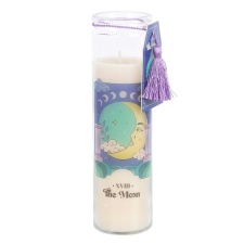 Something Different The Moon Violet Tube Candle - White - One Size