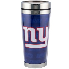 New York Giants Wrap Travel Mug - Blue/Red/White - One Size