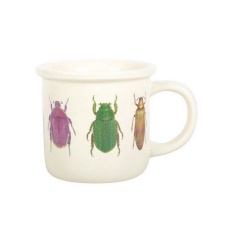 Something Different Home And Garden Beetle Ceramic Mug - Off White - One Size