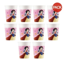 Snow White And The Seven Dwarfs Paper Party Cup (Pack of 10) - Multicoloured - One Size