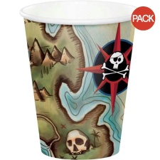 Creative Party Paper Party Cup (Pack of 8) - Multicoloured - One Size