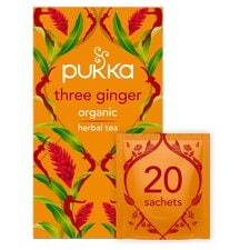 Pukka Organic Three Ginger 20 Tea Bags 36G