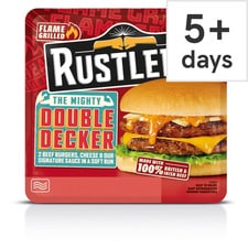 Rustlers Double Decker Cheese Burger 237G