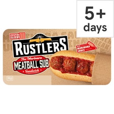 Rustlers Marinara Meatball Sub 143G