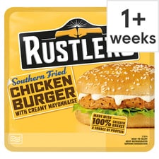 Rustlers Southern Fried Chicken Burger 132G