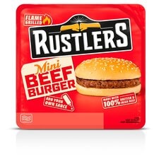 Rustlers Mini Beef Burger 101g