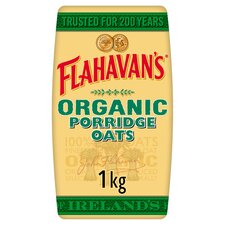 Flahavans Irish Organic Porridge 1Kg