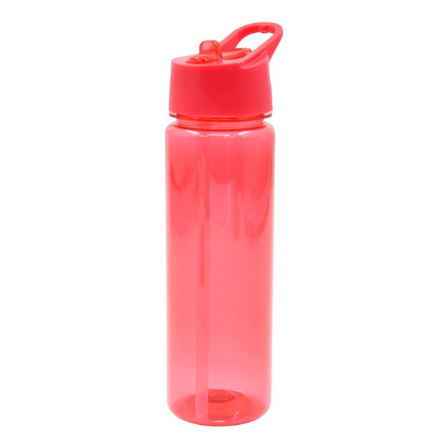 Nutmeg Home Red Water Bottle 650ml 