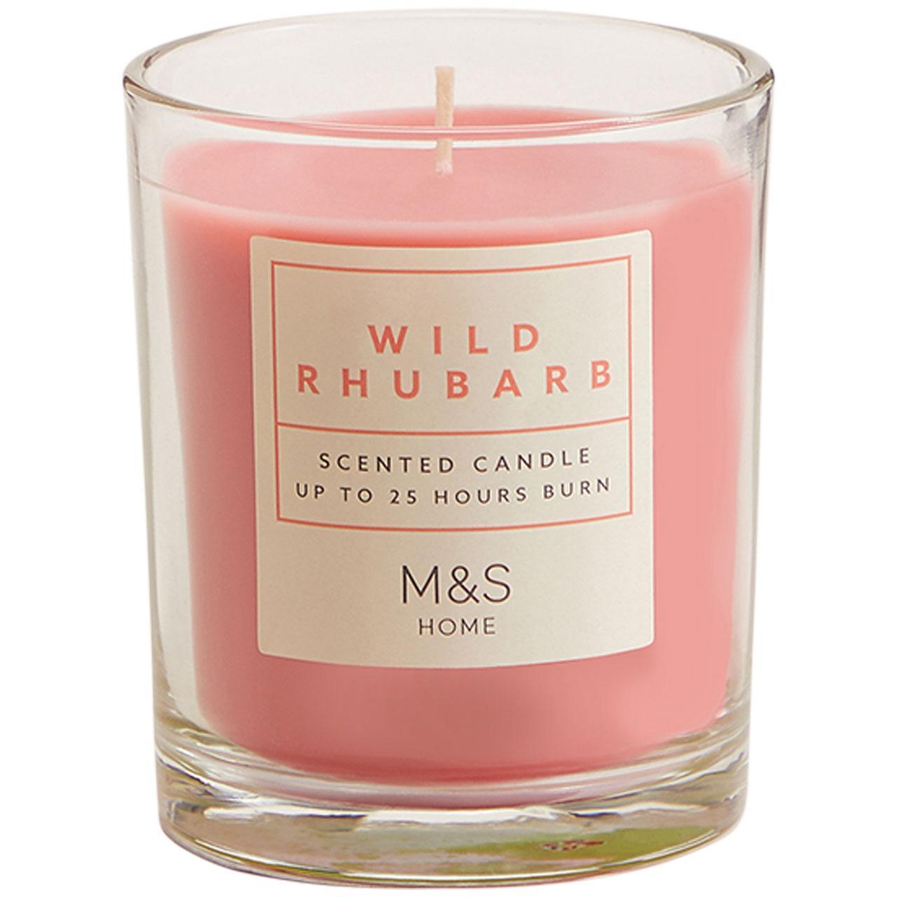 M&S Wild Rhubarb Small Candle