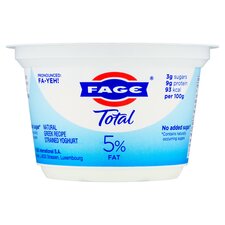 Fage Total 5% Fat Greek Recipe Yogurt 150G