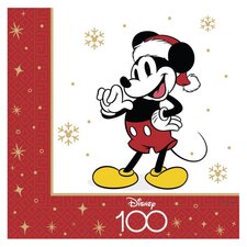 Xmas Mickey Mouse Composable Napkins x20