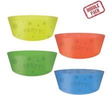  PARTY REUSABLE BOWL 4PK