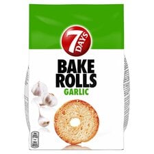 7DAYS Bake Rolls Garlic 150g