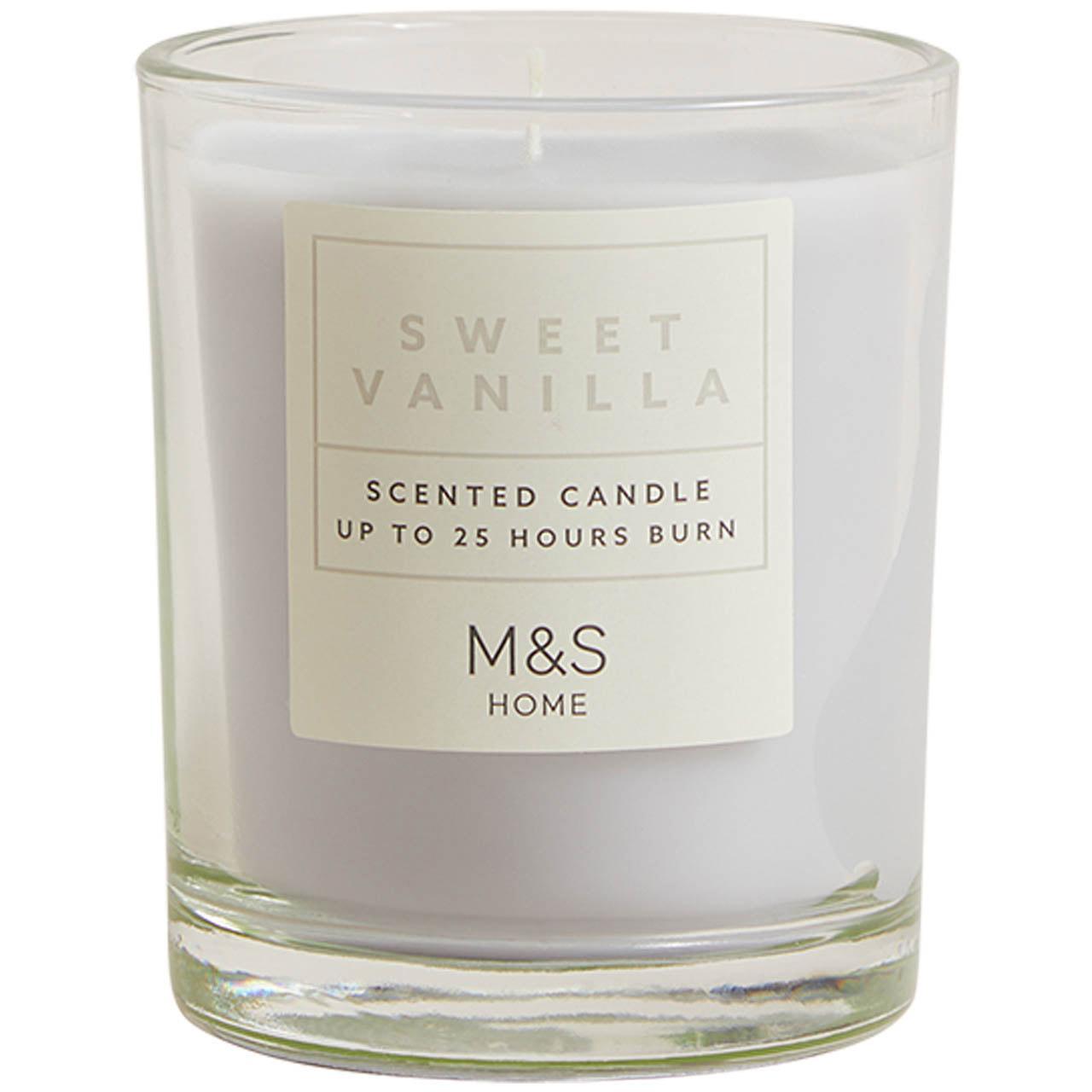M&S Sweet Vanilla Small Candle