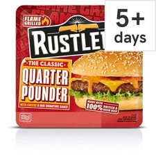 Rustlers Quarter Pounder Cheese Burger 190 G