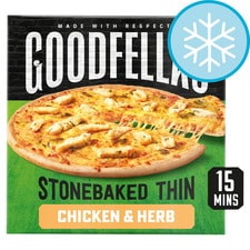 Goodfella's Stonebaked Thin Chicken Pizza 365G