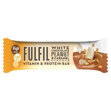 Fulfil Vitamin & Protein Bar - White Chocolate Peanut & Caramel 55g