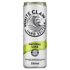 White Claw Hard Seltzer Natural Lime 330ml