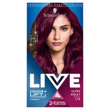 Schwarzkopf Live Intensive Color Plus Lift Ultra Violet Hair Dye