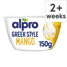 Alpro Greek Style Mango Dairy Free Yoghurt Alternative 150g