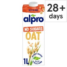 Alpro Oat No Sugar Long Life Dairy Free Drink 1L