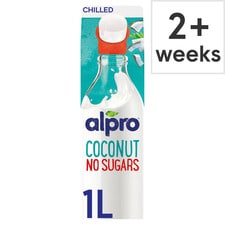 Alpro Coconut No Sugar Chilled Dairy Free Drink 1L