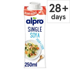 Alpro Soya Long Life Dairy Free Alternative to Cream 250ml