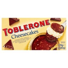 Toblerone Cheesecakes 2X85g