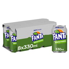 Fanta Zero Watermelon 8x330ml