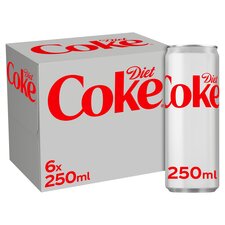 Diet Coke 6 X 250Ml