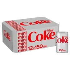 Diet Coke 12 X 150Ml