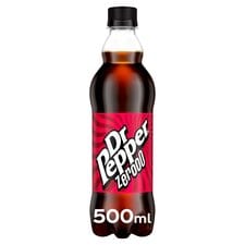 Dr Pepper Zero 500Ml